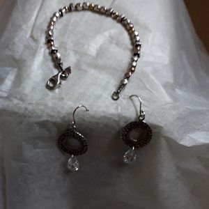 SILPADA    bracelet and earring .......selling as package...